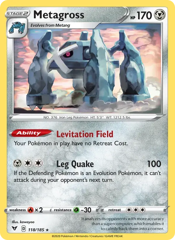 Metagross, Vivid Voltage 118/185