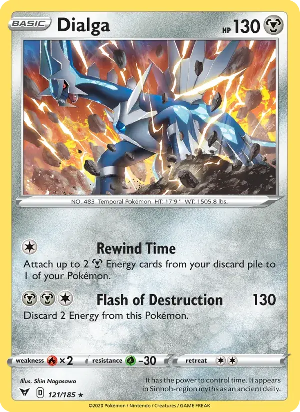Dialga, Vivid Voltage 121/185