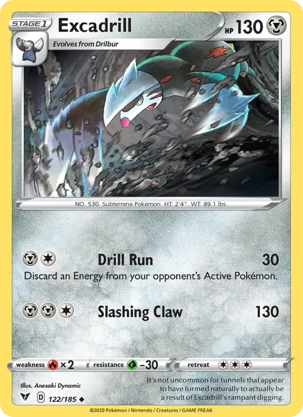 Excadrill, Vivid Voltage 122/185