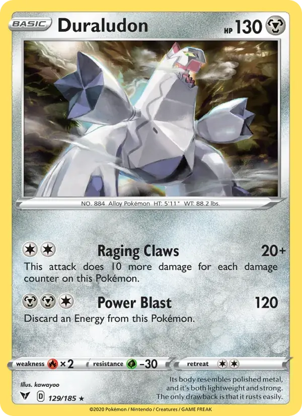 Duraludon, Vivid Voltage 129/185