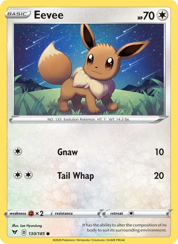 Eevee, Vivid Voltage 130/185