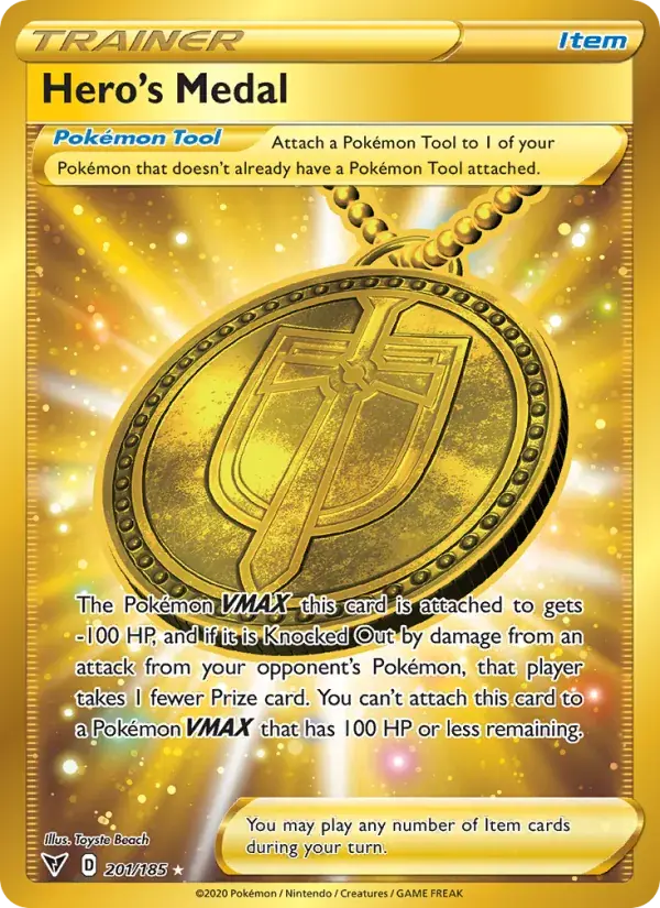 Hero's Medal, Vivid Voltage 201/185