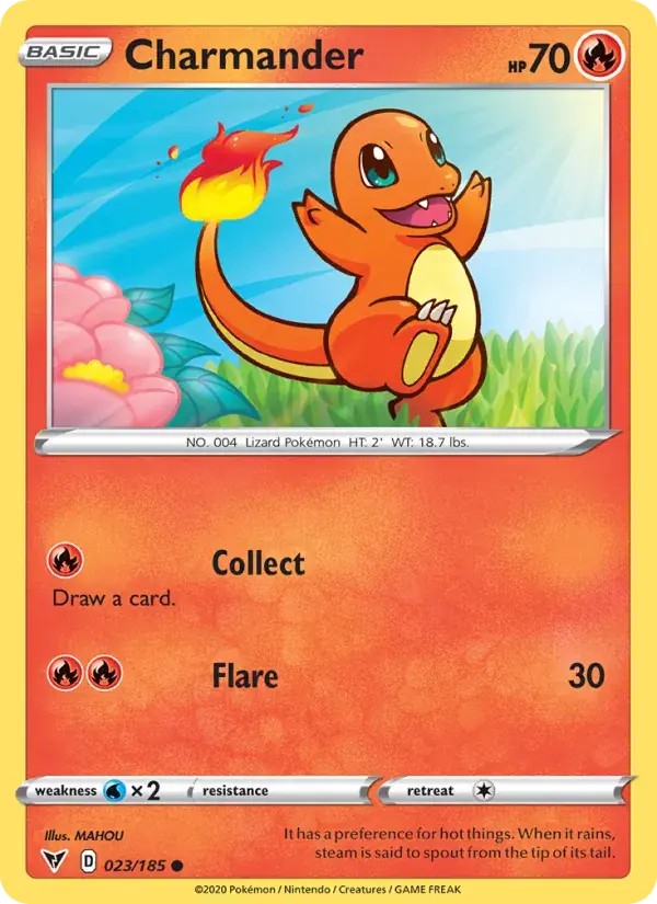 Charmander, Vivid Voltage 23/185