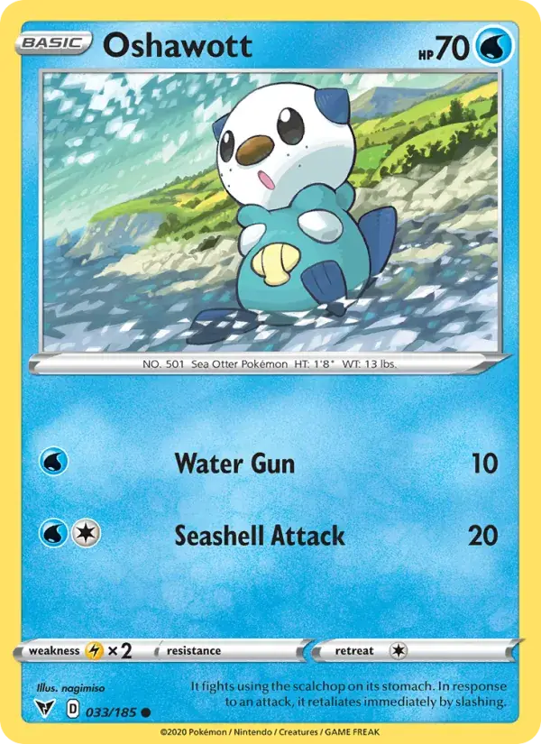 Oshawott, Vivid Voltage 33/185