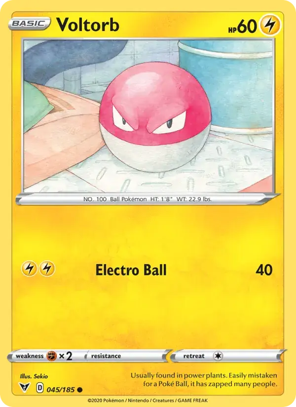 Voltorb, Vivid Voltage 45/185