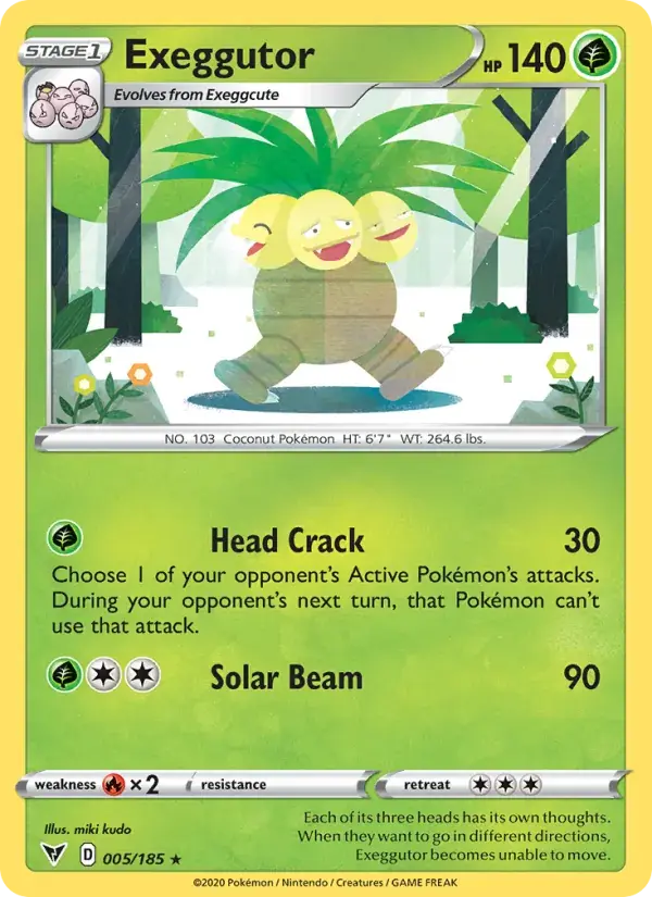 Exeggutor, Vivid Voltage 5/185