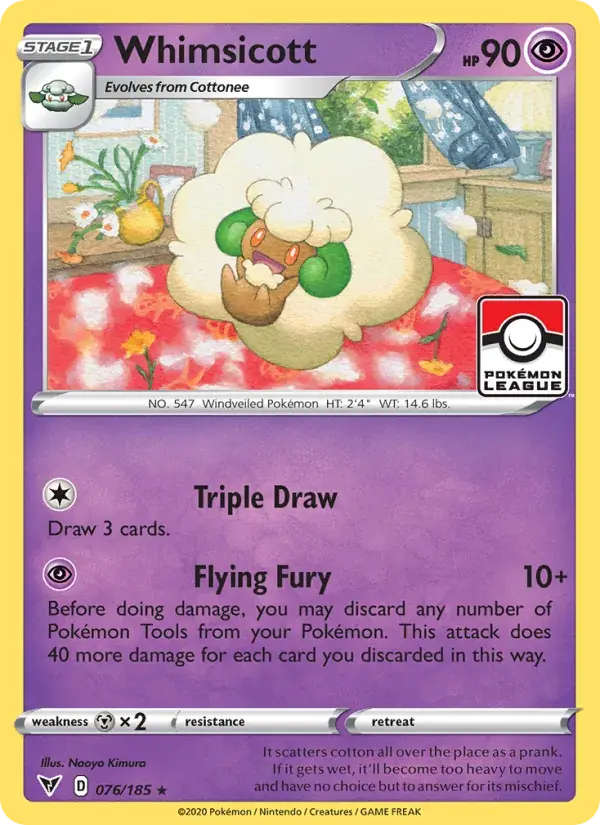 Whimsicott, Vivid Voltage 76/185