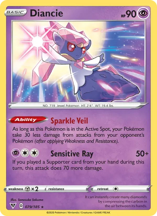 Diancie, Vivid Voltage 79/185