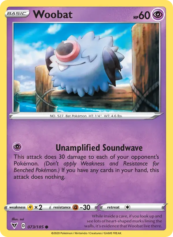 Woobat, Vivid Voltage 73/185