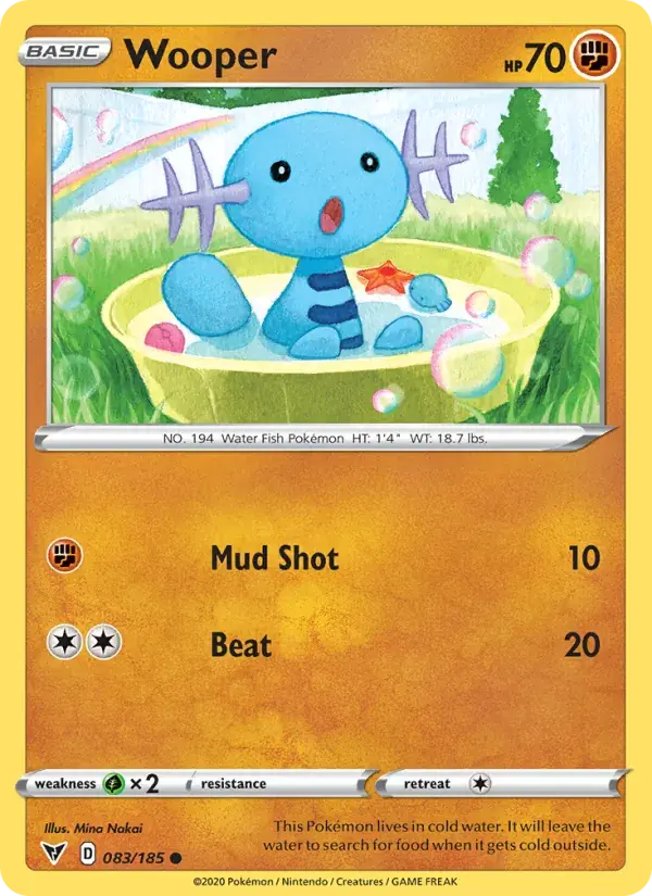 Wooper, Vivid Voltage 83/185