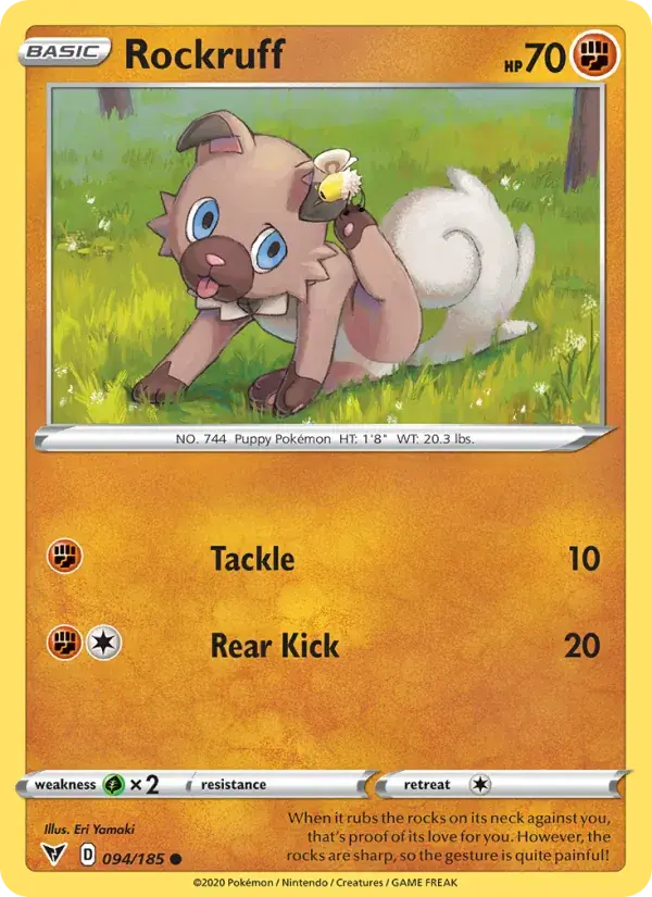Rockruff, Vivid Voltage 94/185