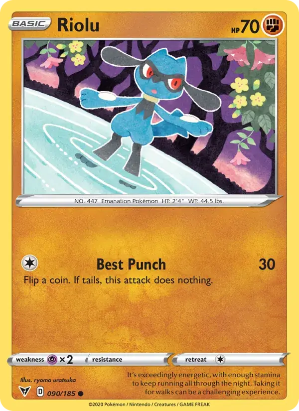 Riolu, Vivid Voltage 90/185