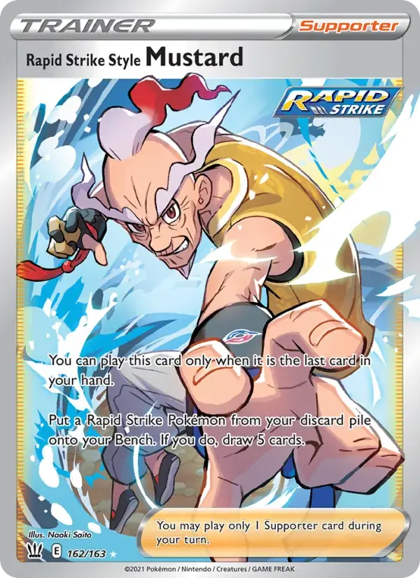 Rapid Strike Style Mustard, Battle Styles 162/163