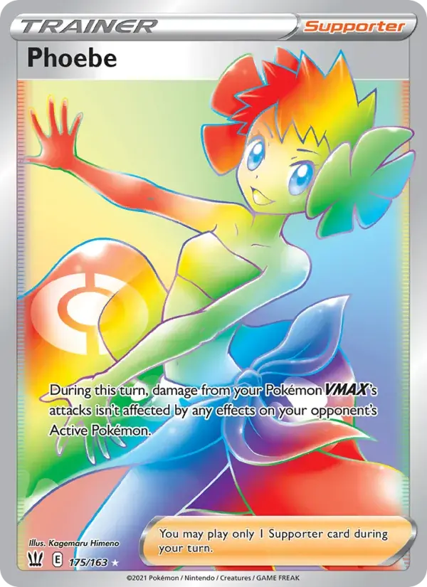 Phoebe, Battle Styles 175/163
