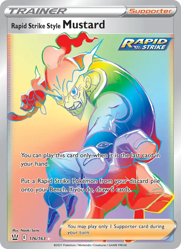 Rapid Strike Style Mustard, Battle Styles 176/163