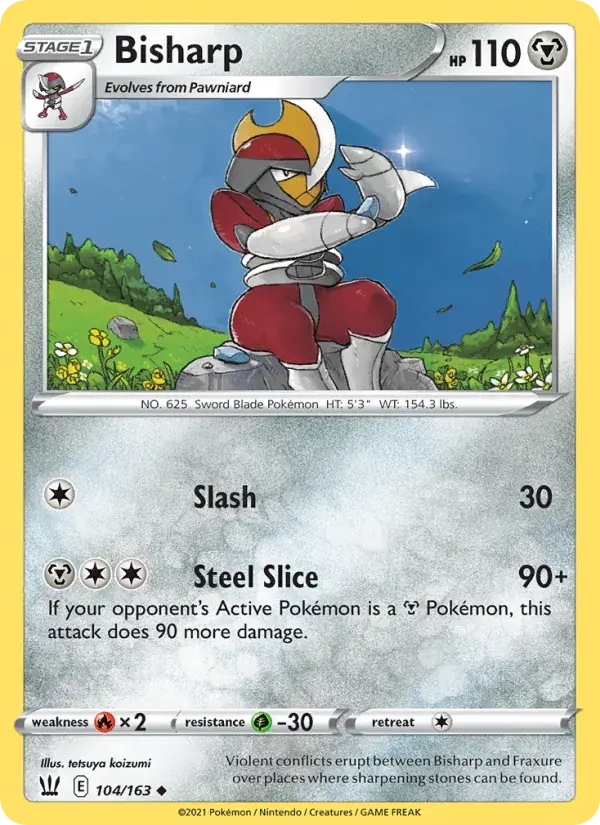 Bisharp, Battle Styles 104/163