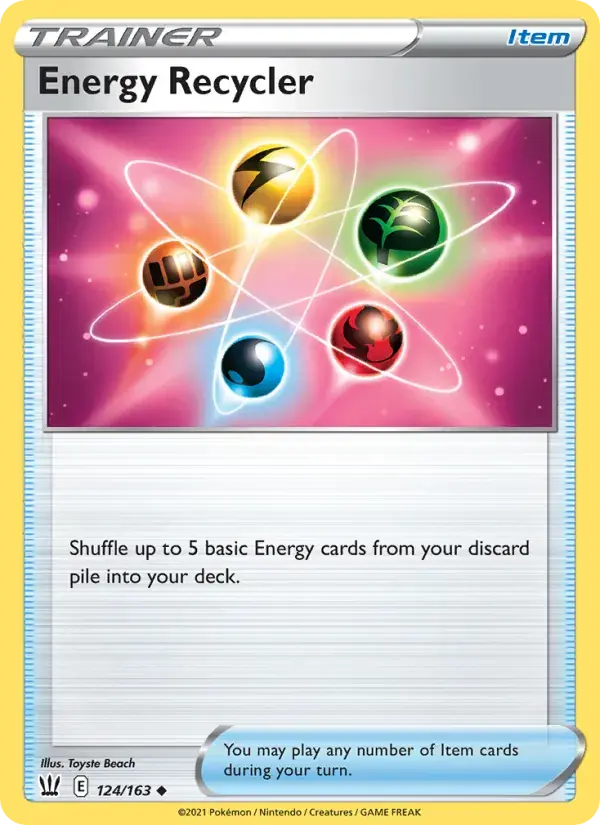 Energy Recycler, Battle Styles 124/163