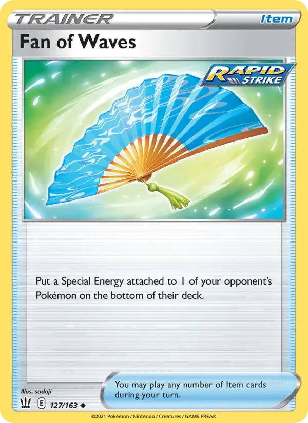 Fan of Waves, Battle Styles 127/163