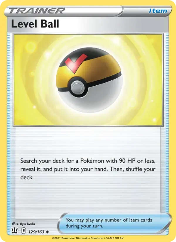 Level Ball, Battle Styles 129/163