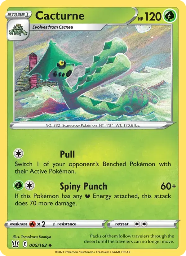Cacturne, Battle Styles 5/163
