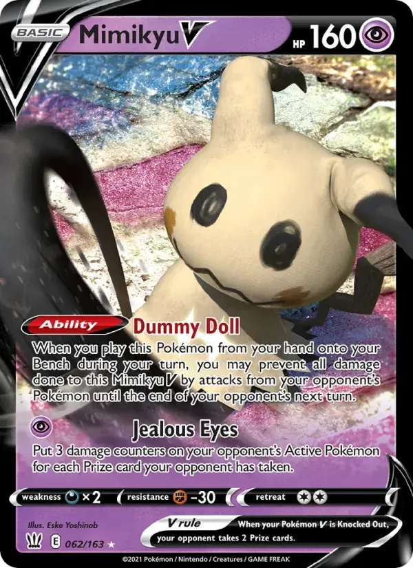 Mimikyu V, Battle Styles 62/163