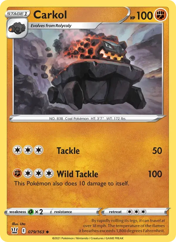 Carkol, Battle Styles 79/163
