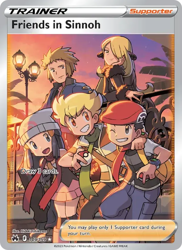 Friends in Sinnoh, Crown Zenith 149/159