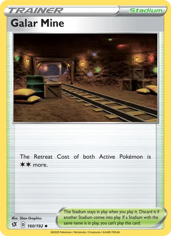 Galar Mine, Rebel Clash 160/192