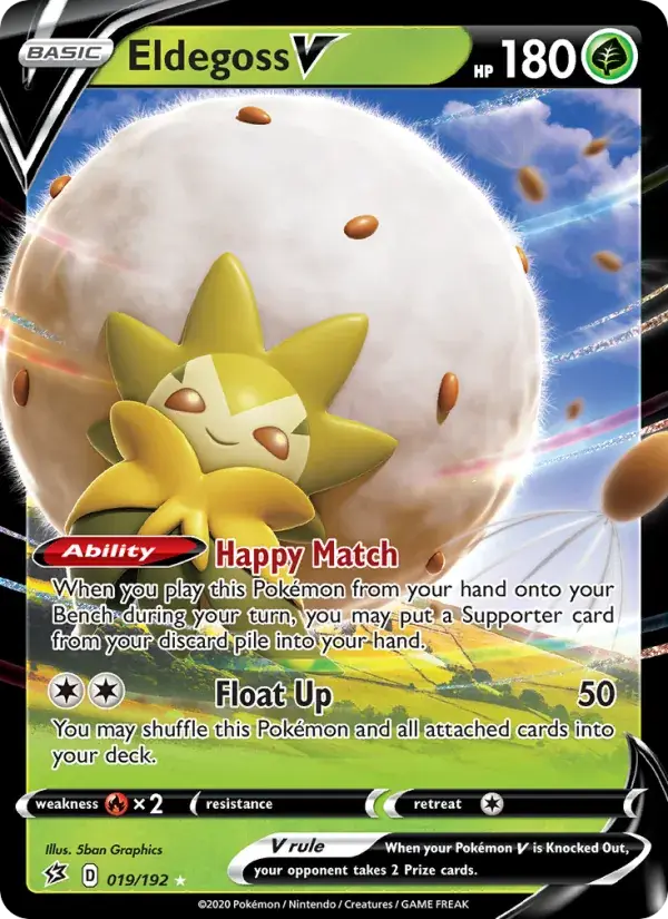 Eldegoss V, Rebel Clash 19/192