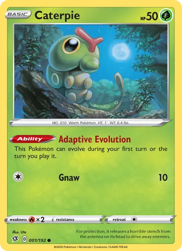 Caterpie, Rebel Clash 1/192