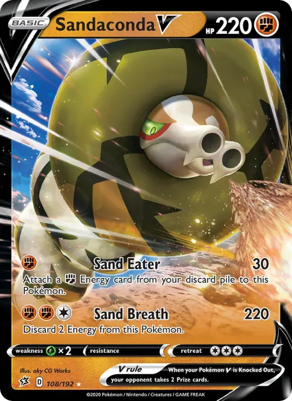 Sandaconda V, Rebel Clash 108/192