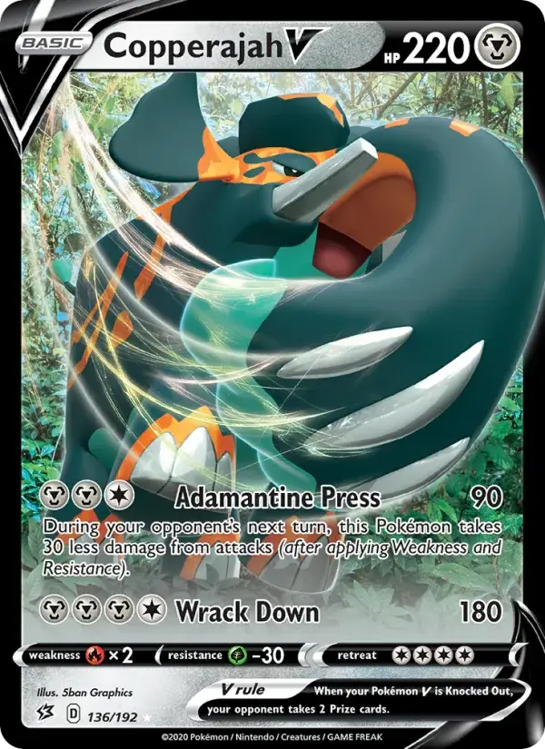 Copperajah V, Rebel Clash 136/192