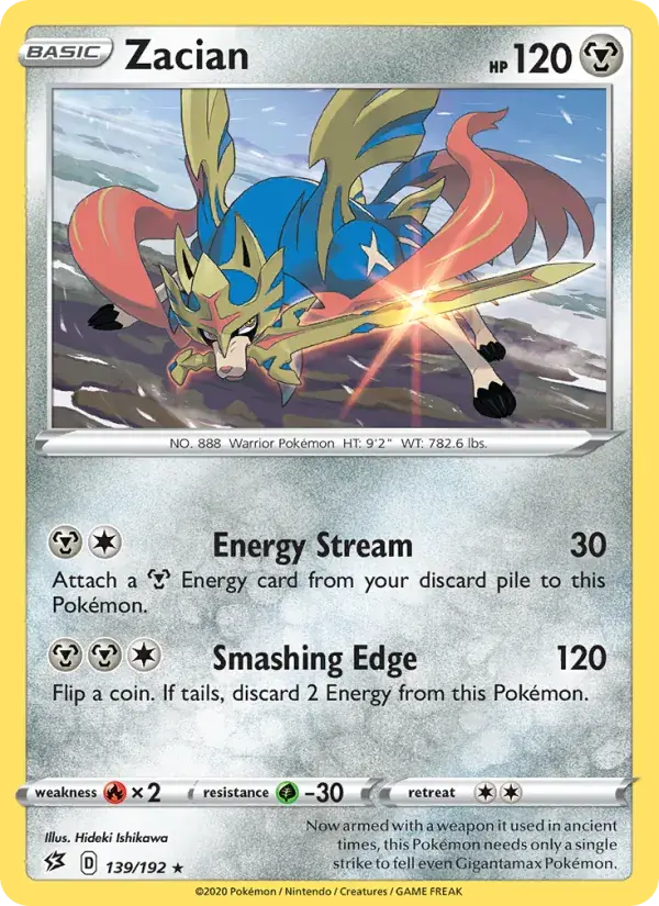 Zacian, Rebel Clash 139/192