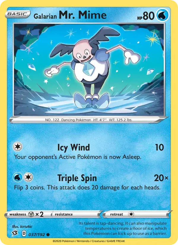 Galarian Mr. Mime, Rebel Clash 37/192