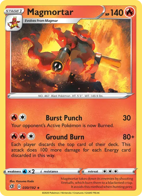 Magmortar, Rebel Clash 30/192