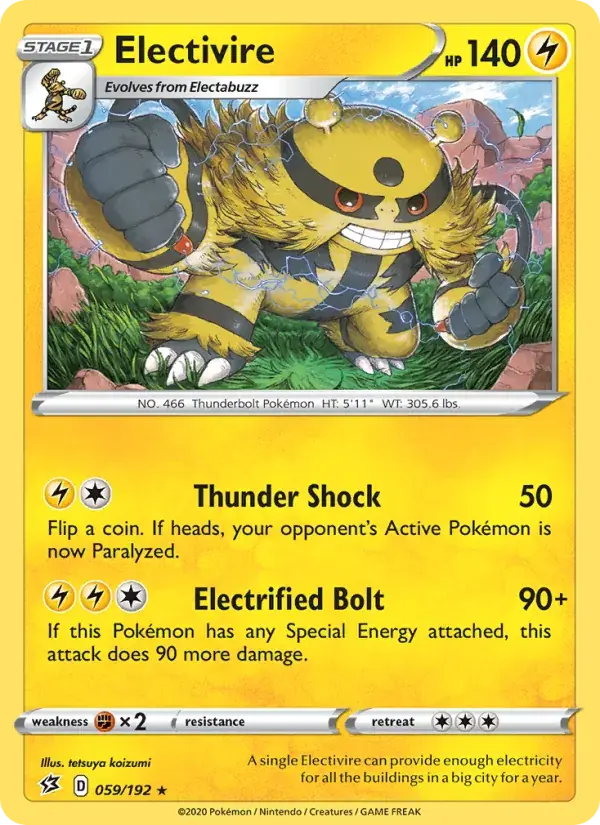 Electivire, Rebel Clash 59/192