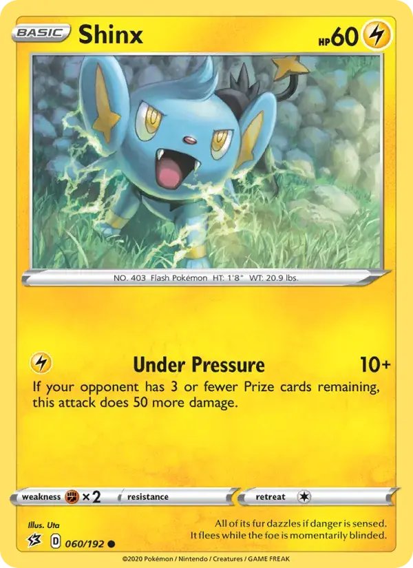 Shinx, Rebel Clash 60/192