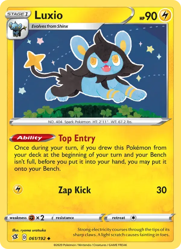 Luxio, Rebel Clash 61/192