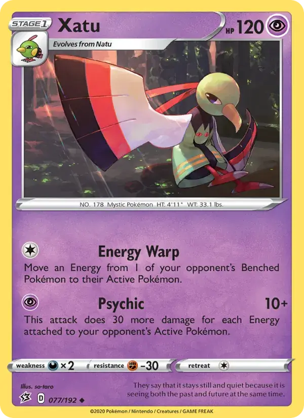 Xatu, Rebel Clash 77/192