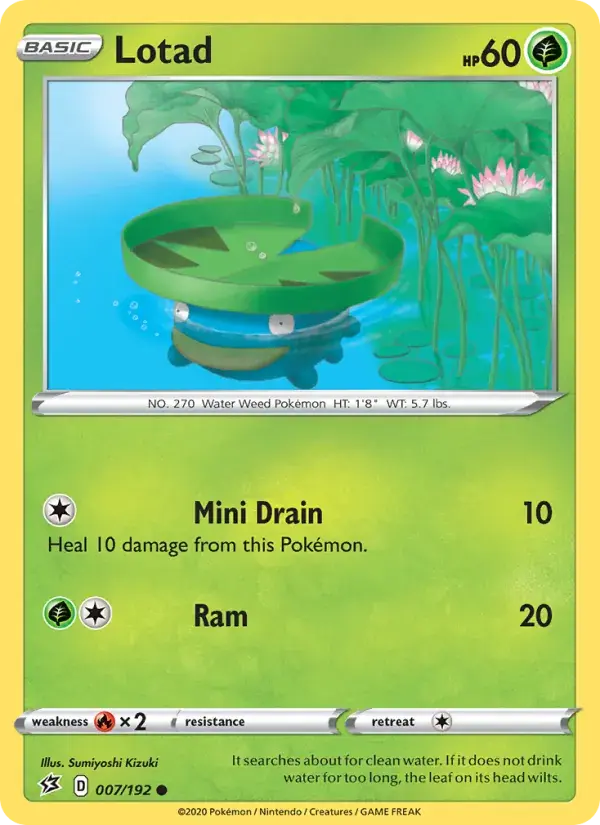 Lotad, Rebel Clash 7/192