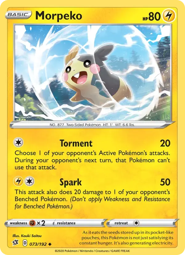 Morpeko, Rebel Clash 73/192