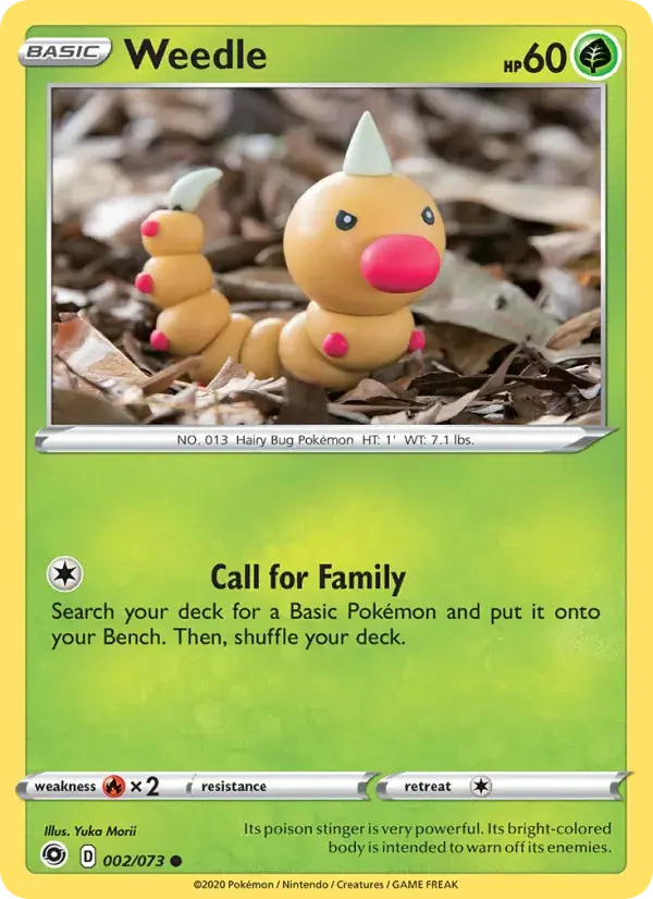 Weedle, Champion's Path 2/73