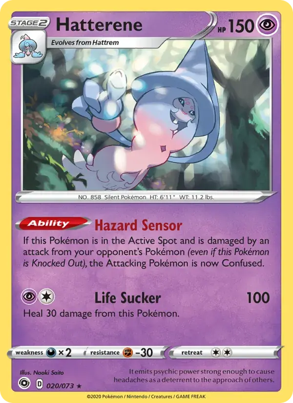 Hatterene, Champion's Path 20/73