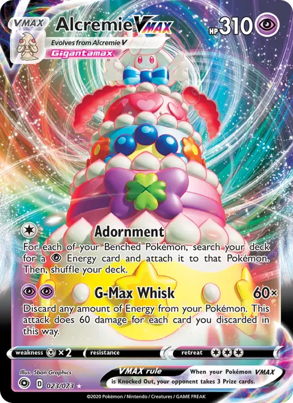 Alcremie VMAX, Champion's Path 23/73