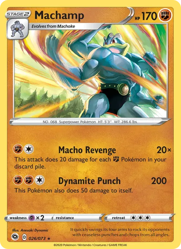 Machamp, Champion's Path 26/73