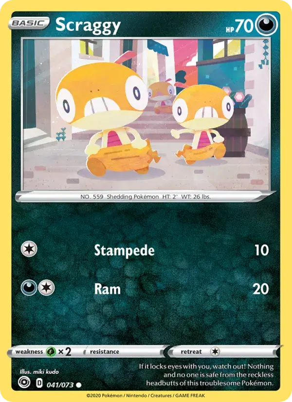 Scraggy, Champion's Path 41/73
