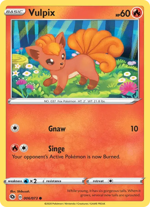 Vulpix, Champion's Path 6/73