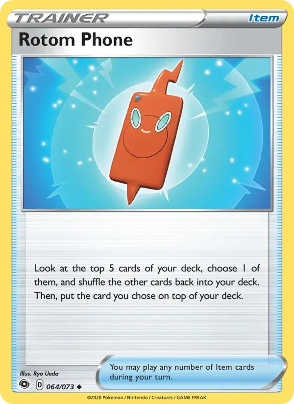 Rotom Phone, Champion's Path 64/73