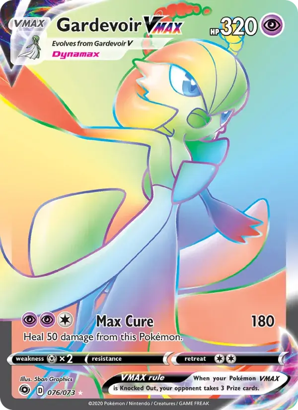 Gardevoir VMAX, Champion's Path 76/73
