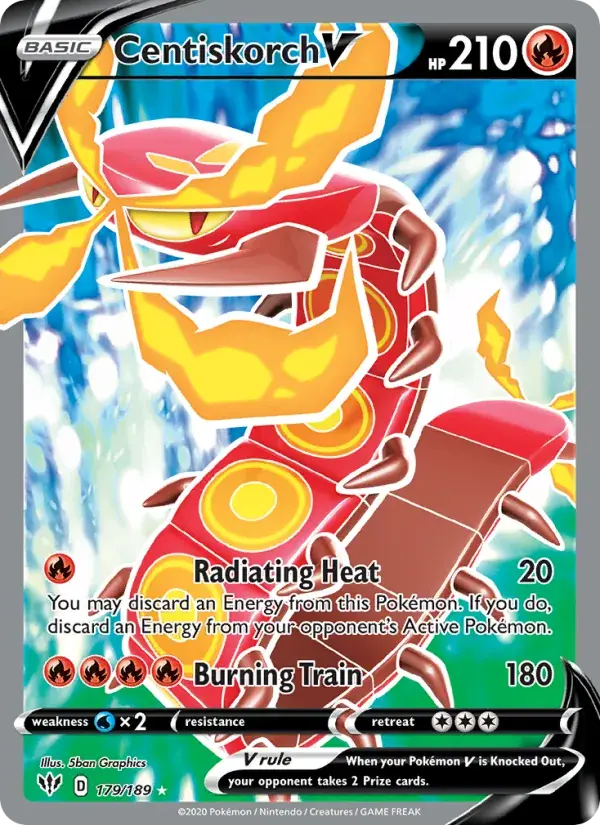 Centiskorch V, Darkness Ablaze 179/189